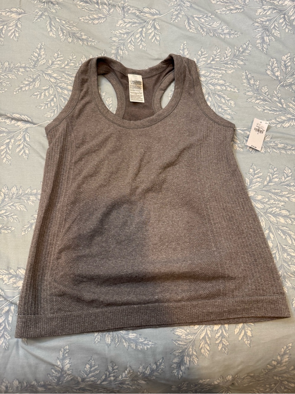 Old Navy Women's Racerback Tank Top in Charcoal